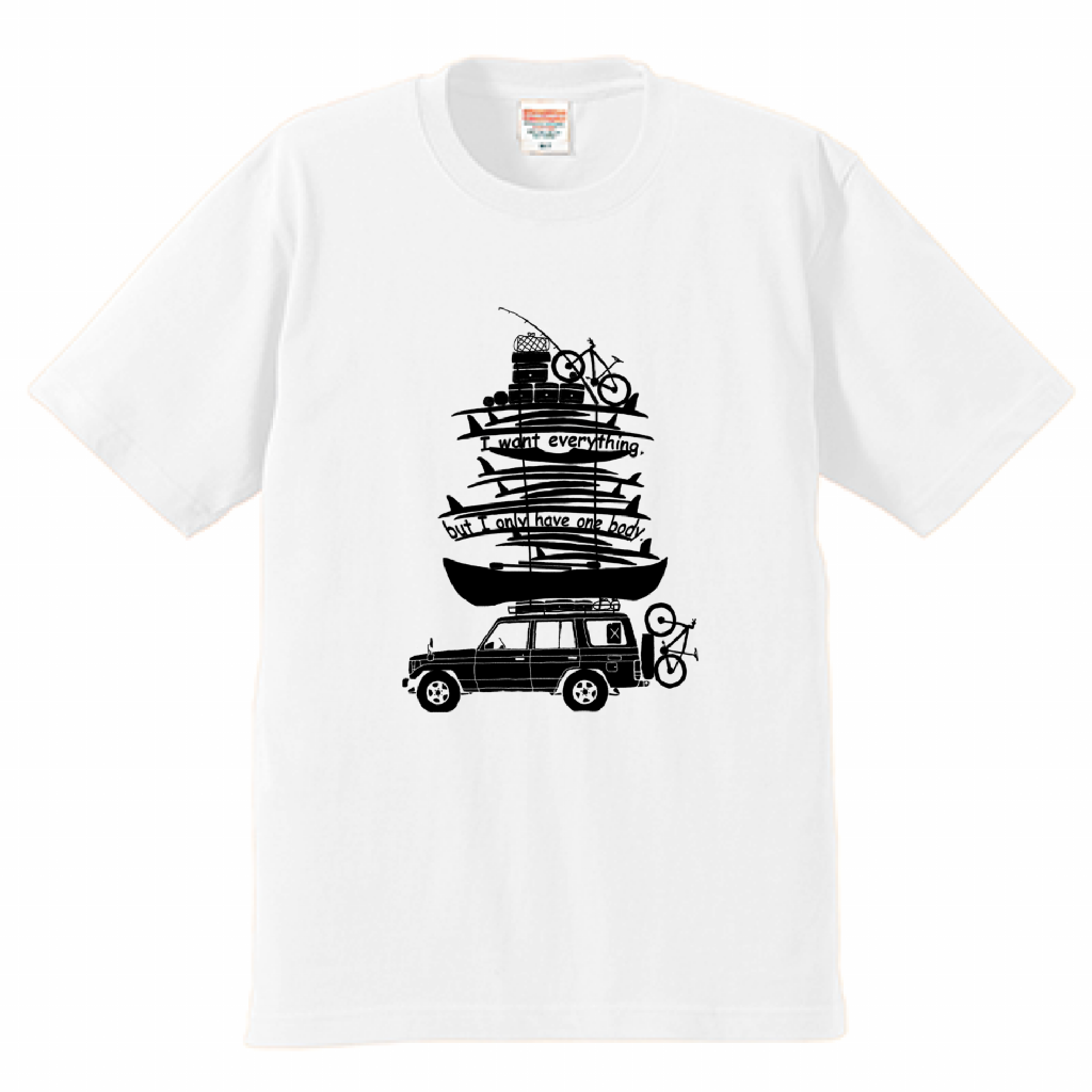 半袖Tシャツ ホワイト 6.2oz