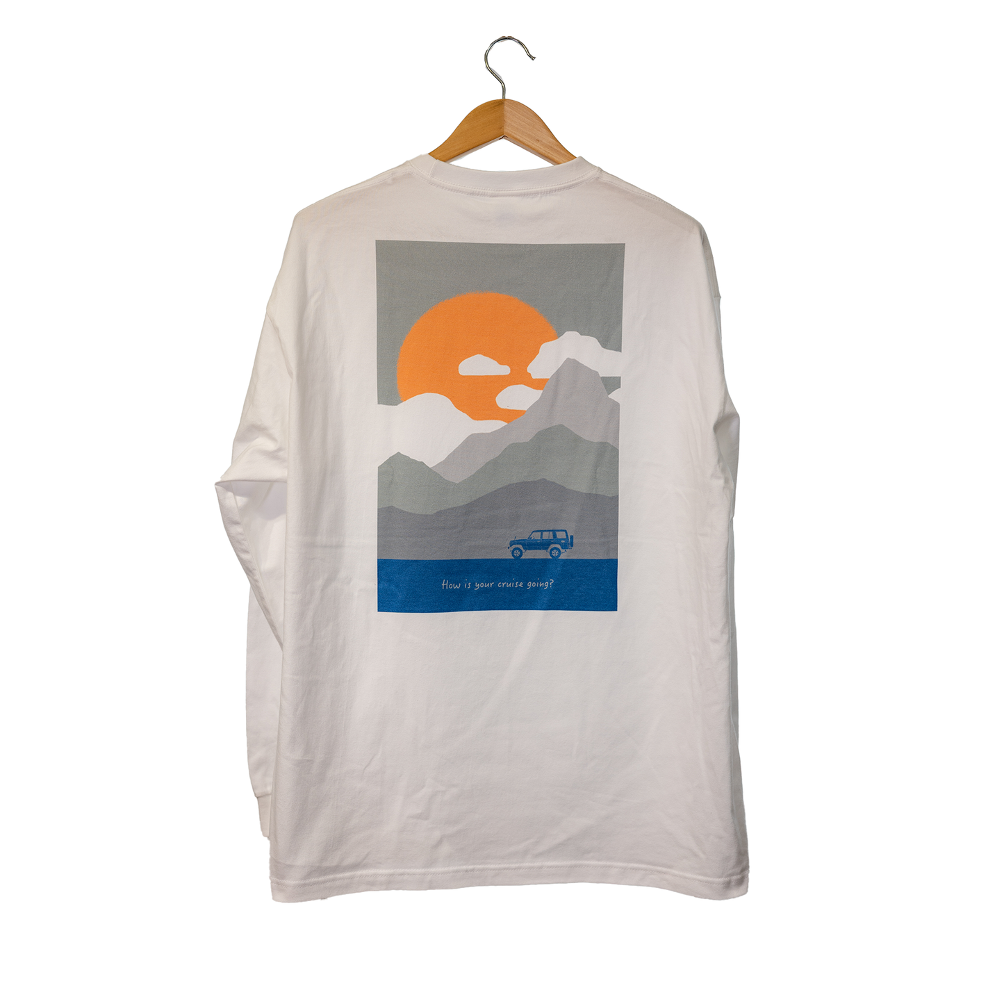 ロングTシャツ ホワイト 6.2oz