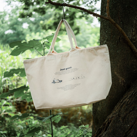 ジップキャンバストートバッグ 25L